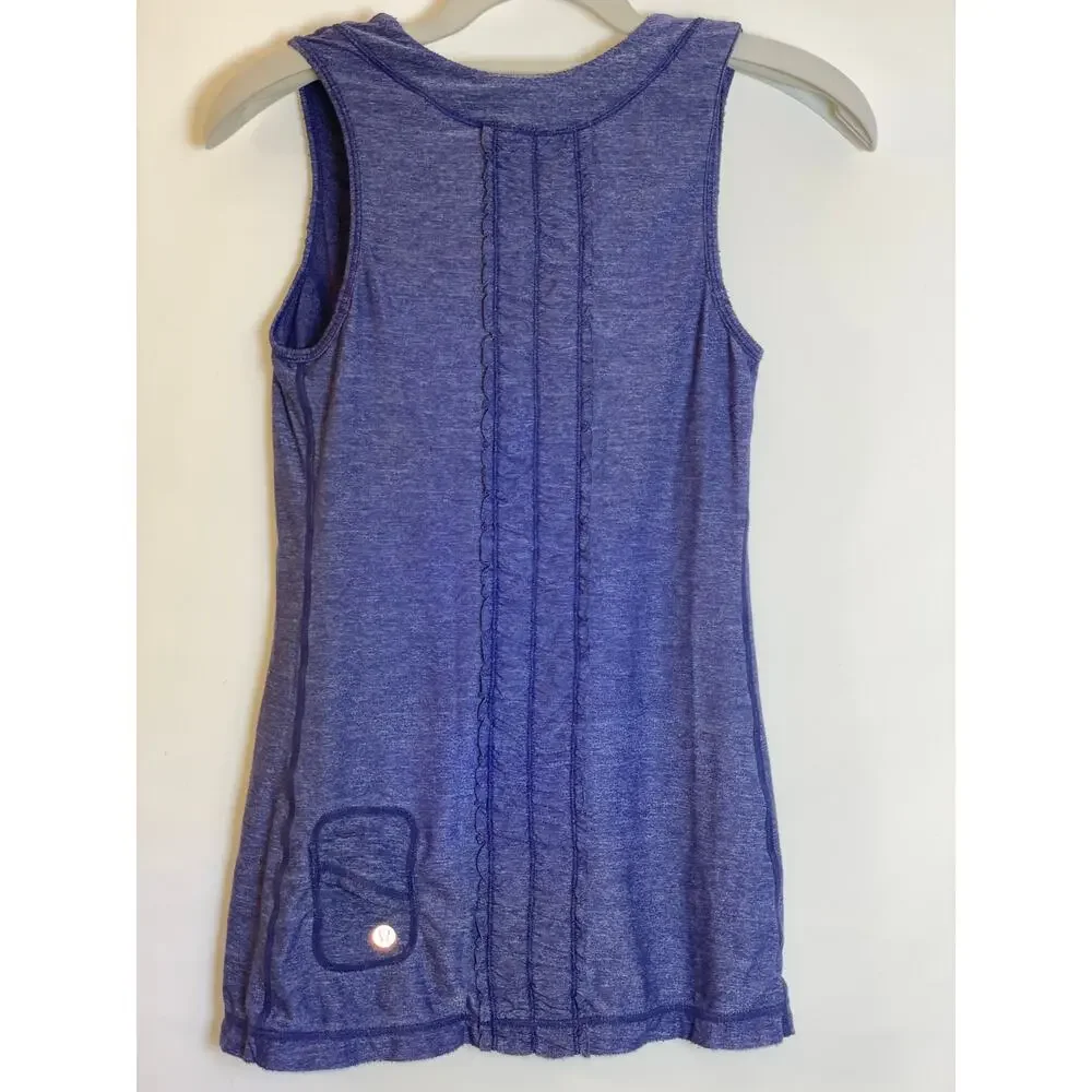 Lululemon Ruffle Back Tank‎ - Size 6 - Picture 2 of 8